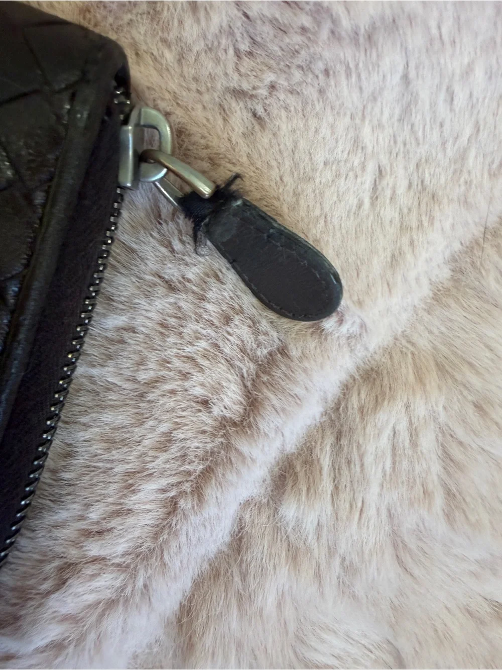 Bottega Veneta Brown Intrecciato Zip Wallet